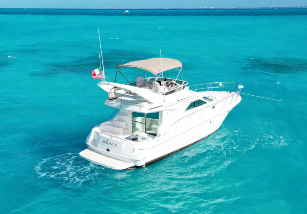 44 FT - SEA RAY - WITH FLYBRIDGI - MGNS - UP TO 15 PAX - STARTING FROM $18,000 MXN