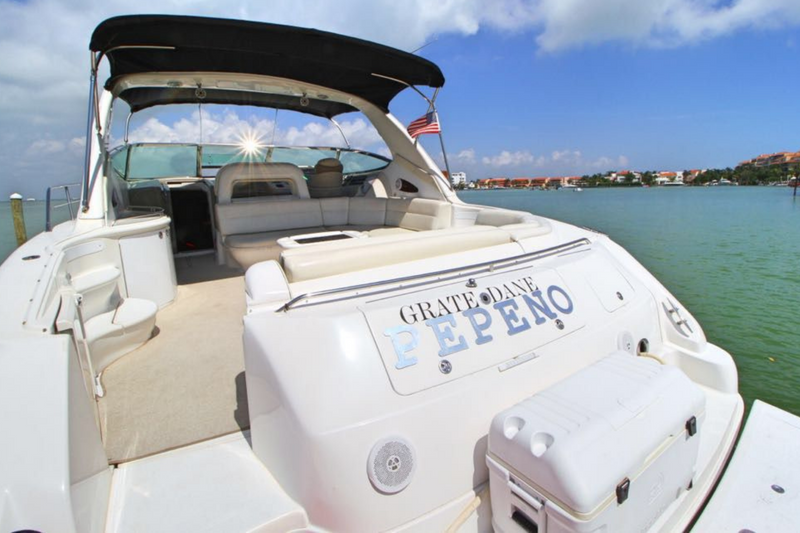 60 FT - SEA RAY SUNDANCER - PPN - UP TO 20 PAX - STARTING FROM $24,000 MXN
