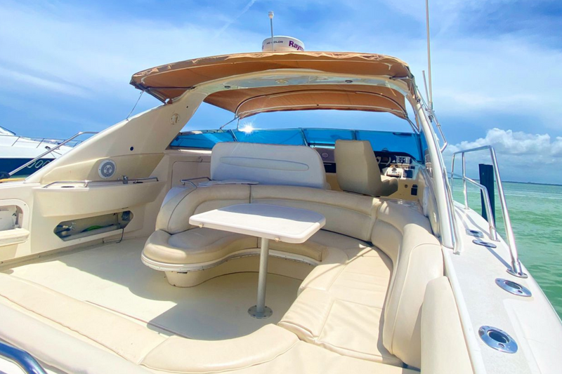 45 FT - SEA RAY SUNDANCER - MV - UP TO 15 PAX - STARTING FROM $16,000 MXN