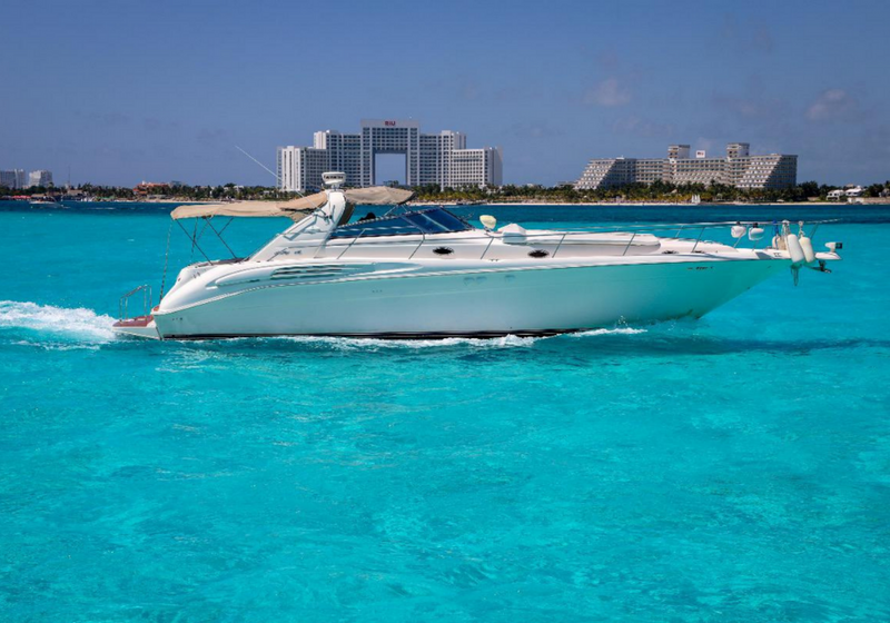 45 FT - SEA RAY SUNDANCER - MV - UP TO 15 PAX - STARTING FROM $16,000 MXN