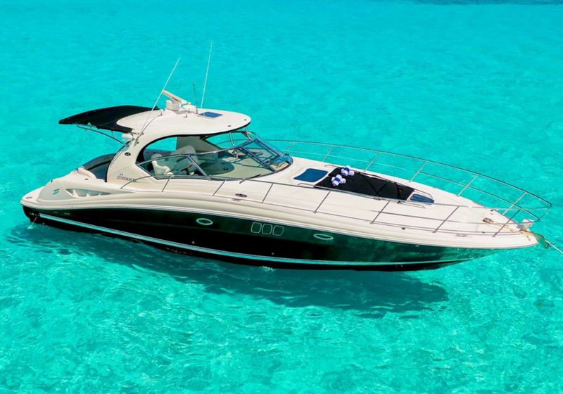44 FT - SEA RAY SUNDANCER - HBB - UP TO 15 PAX - STARTING FROM $18,000 MXN